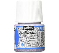 Pebeo Setacolor - Peinture - peinture à base d'eau - scintillement multicolore - transparent - 45 ml G