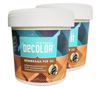 PINTURAS DECOLOR Membrane Peinture sol extérieur pour Toit Terrasse - Ivoire clair 10KG Imperméable, étanche, élastique