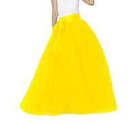 PINTUTU Jupe Longue Tulle Femme Vintage Jupes Tulles Deguisement Tutu de Danse Jupe Tutu Bouffante Adulte Jupon Long Mariage Princesse Tutu Ballet Classique Mariage Cadeau Femme