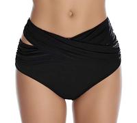 PINTUTU Maillot de Bain menstruel pour Adolescentes, Filles, Femmes, 4 Couches, Taille Moyenne, protège Contre Les Flux abondants, sans Traces pour Les activités Aquatiques Short De Bain Femme
