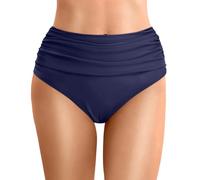 PINTUTU Maillot de Bain menstruel pour Adolescentes, Filles, Femmes, 4 Couches, Taille Moyenne, protège Contre Les Flux abondants, sans Traces pour Les activités Aquatiques Short De Bain Femme