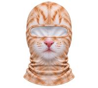 PINTUTU Réaliste Masque intégral avec impression 3D - Respirant, léger et confortable, idéal pour le cosplay, les fêtes, Halloween, le carnaval et les événements amusants