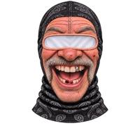 PINTUTU Réaliste Masque intégral avec impression 3D - Respirant, léger et confortable, idéal pour le cosplay, les fêtes, Halloween, le carnaval et les événements amusants