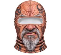 PINTUTU Réaliste Masque intégral avec impression 3D - Respirant, léger et confortable, idéal pour le cosplay, les fêtes, Halloween, le carnaval et les événements amusants