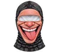 PINTUTU Réaliste Masque intégral avec impression 3D - Respirant, léger et confortable, idéal pour le cosplay, les fêtes, Halloween, le carnaval et les événements amusants