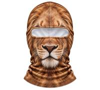 PINTUTU Réaliste Masque intégral avec impression 3D - Respirant, léger et confortable, idéal pour le cosplay, les fêtes, Halloween, le carnaval et les événements amusants