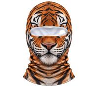 PINTUTU Réaliste Masque intégral avec impression 3D - Respirant, léger et confortable, idéal pour le cosplay, les fêtes, Halloween, le carnaval et les événements amusants
