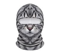 PINTUTU Réaliste Masque intégral avec impression 3D - Respirant, léger et confortable, idéal pour le cosplay, les fêtes, Halloween, le carnaval et les événements amusants