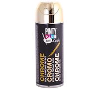 Pinty 223 Bombe effet chrome 520 cc Or C151