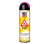 Pinty 251 Bombe chantier 500ml rouge cerise t184, Non Concerné