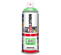 PINTYPLUS Aérosol de peinture EVOLUTION 520cc Fluor Green