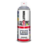 PINTYPLUS Aérosol de peinture EVOLUTION 520cc RAL 7001 Matt Silver Grey