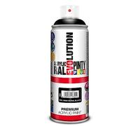 PINTYPLUS Aérosol de peinture EVOLUTION 520cc RAL 9004 Signal Black