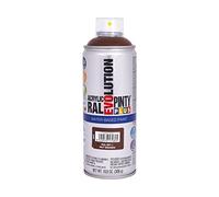PINTYPLUS Aérosol de peinture EVOLUTION WATER BASED 520cc RAL 8011 Nut Brown