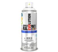 PINTYPLUS Aérosol de peinture EVOLUTION WATER BASED 520cc RAL 9010 Matt Pure White
