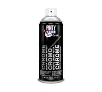 pintyplus art & craft spray paint 520cc argent effet chrome c150