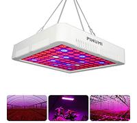 PINUMI LED Horticole Lampe,Lampe pour Plante 600W Spectre Complet,Avec un Crochet de Suspension pour la Culture de Plantes Hydroponiques de Légumes et de Fleurs