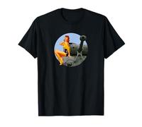 Pinup Girl in a tank M4 sherman WW2 T-Shirt