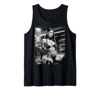 Pinup Girls & Exotic Cars - Bikini latina sexy modèle BW Débardeur