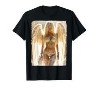 Pinup T-shirt pour fille - Sexy Blonde Ange Girl Pinup T-Shirt