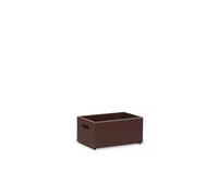 Pinus Caisse en Bois sans Couvercle 30x20x13,5 cm Boîte de Rangement Marron | Bois de Pin, Structure Ouverte, pour Loisirs Créatifs, Décoration, pour Livres et Textiles, Empilable, Ponçage Lisse