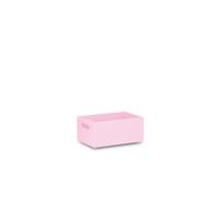 Pinus Caisse en Bois sans Couvercle 30x20x13,5 cm Boîte de Rangement Rose | Bois de Pin, Structure Ouverte, pour Loisirs Créatifs, Décoration, pour Livres et Textiles, Empilable, Ponçage Lisse