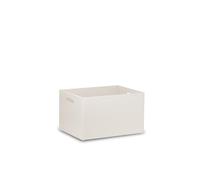 Pinus Caisse en Bois sans Couvercle 40x30x23 cm Boîte de Rangement Blanc | Bois de Pin, Structure Ouverte, pour Loisirs Créatifs, Décoration, pour Livres et Textiles, Empilable, Ponçage Lisse