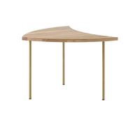 Pinwheel HM7 Table Basse Chêne Huilé/ Laiton