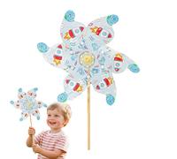 Pinwheels pour enfants | Spinner extérieur fait à la main - Projet d'art amusant à assembler et à peindre pour filles Parc