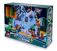 Pinypon Action- Capitaine Alligator Pirate Island avec 2 Figurines, Filles 4-8 Ans et Plus (Famosa 700015637)