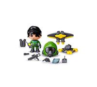 Pinypon Action Escena 1 Figura Paracaid. Diferentes Modelos