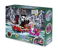 Pinypon Action- L'attaque du Bateau Pirate Kraken (Famosa 700015803)