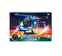 Famosa Pinypon Action Mini Helicóptero Policía Figure Multicolore
