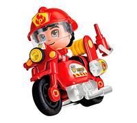 Famosa Pinypon Action Firefighter Motorcycle Rouge