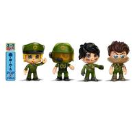 Pinypon Action PNC46000 Lot de 4 Figurines avec pièces interchangeables, Figurines Militaires, Jouet pour garçons et Filles de Plus de 4 Ans