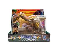 Pinypon Action - T-Rex avec Son, Jeu de Figurines explorateurs et poupée Dinosaure, tyrannosaure rugissante, Jouet pour garçons et Filles à partir de 4 Ans, Famosa (PNC26000)