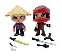 Pinypon Figurine D´action Sensei Et Kohai Ninja