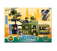 Pinypon Figurine Forces Spéciales Avec Base D´action