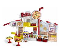 Pinypon - la pizzeria - 1 pizzeria, 1 figurine et accessoires