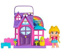Pinypon, Maison avec Figurine et Accessoires, Modèle Arc-en-Ciel, 1 Figurine Exclusive et des Accessoires, Jouets pour Enfants à partir de 3 Ans, GIOCHI PREZIOSI, PNY262