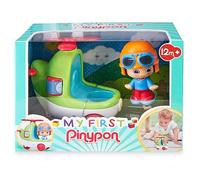 Pinypon - My First Pinypon, pack de jouet avec un hélicoptère et une figurine de pilote, pour enfants à partir de 1 an