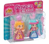 Pinypon - Pack de Deux Reines avec Cape et Sceptre, Filles à Partir de 4 ans (Famosa 700015653)