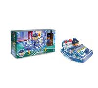 Pinypon - PIMKIE - Bateau de Police avec 1 figurine et accessoires - Jouet dès 4 ans