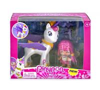 Pinypon - Étoile et Licorne volantes, Couleurs/modèles assortis, 32 petits accessoires (Famosa 700014082)
