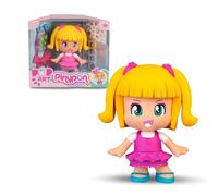 Pinypon Pop & Art Figurine de 17 cm à décorer et Personnaliser avec Accessoires, Autocollants, Paillettes, Tresses, Tissus, Comprend Un Stylo à Paillettes Violettes et Diamants, +4 Ans, célèbre