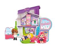 Pinypon - Professions 3 en 1 | Jouet Transformable, 3 scénarios en 1, école, Coiffeur ou Cuisine, Comprend 3 Figurines, Contient des Accessoires de Jeu, garçons et Filles à partir de 4 Ans