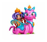 Pinypon- Reine et Dragon Volant pour Filles à partir de 4 Ans (Famosa 700015547)