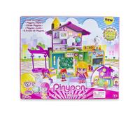 Pinypon School, plusieurs salles de t accessoires, avec 3 personnages...