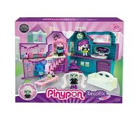 Pinypon - Terrific Mansion | Maison-malette, Jeu avec Surprises et Accessoires phosphorescents, inclut Une Figurine de sorcière, pour garçons et Filles à partir de 4 Ans,