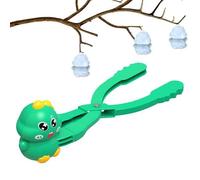 Pinzas Para Hacer Bolas De Nieve De Invierno: Herramienta Para Hacer Bolas De Nieve Avec Forme De Muñeco De Nieve, Dinosaure Y Conejito | Juguetes Para Jugar Al Aire Libre Avec Y Nieve Para Niños